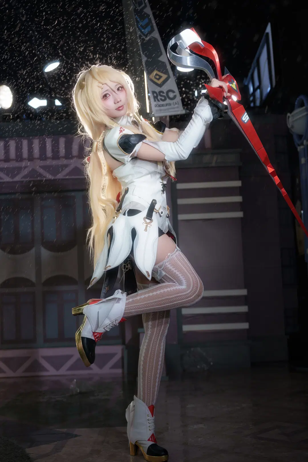 【菲欧妮cos】绝区零雨夜战损风，挥剑太带感了 - 瑪萨卡卡卡 - 第4张
