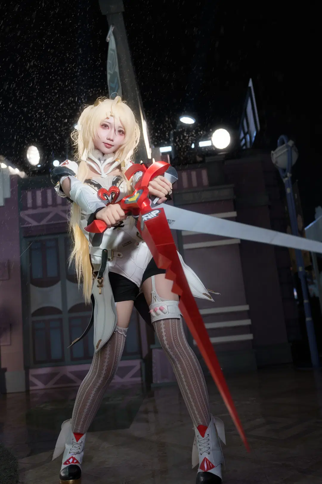 【菲欧妮cos】绝区零雨夜战损风，挥剑太带感了 - 瑪萨卡卡卡 - 第5张