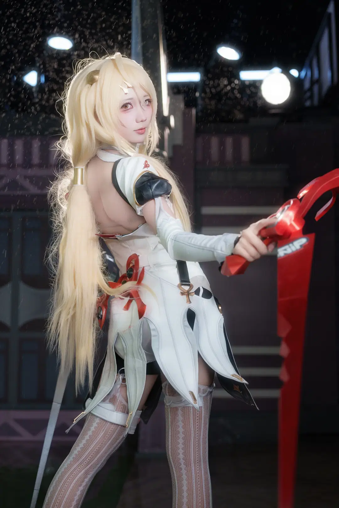 【菲欧妮cos】绝区零雨夜战损风，挥剑太带感了 - 瑪萨卡卡卡 - 第6张