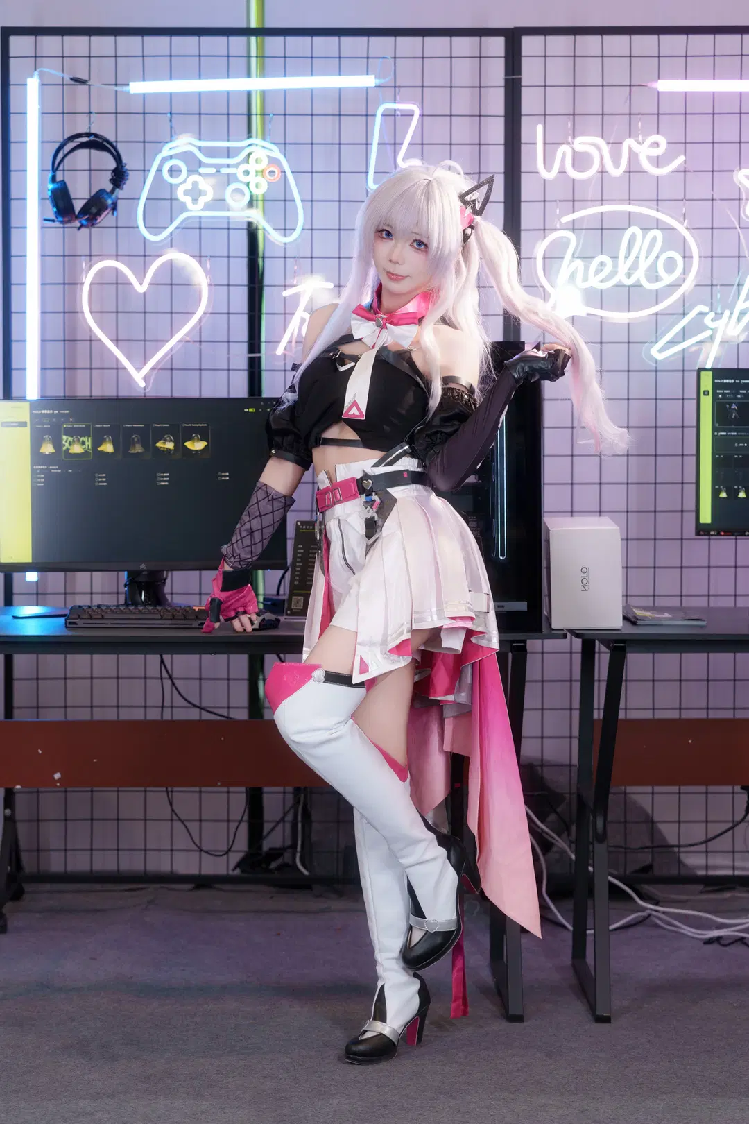 【香奈美コスプレ】ストリノヴァのピンクストーム - 瑪萨卡卡卡 - 5枚目