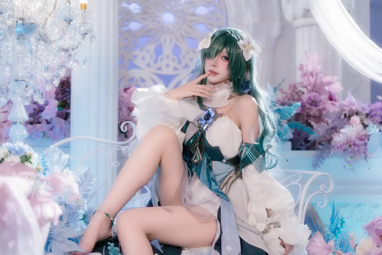 原神, cosplay, 二次元摄影, 原神至冬, 沃雅妮莎cos