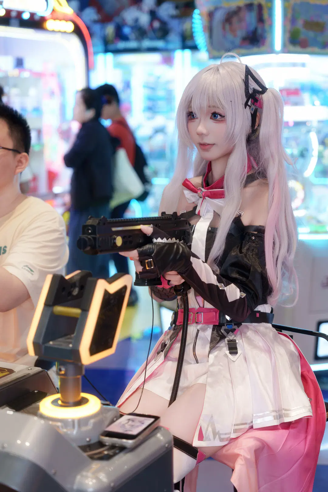 【香奈美cos】星际传奇一日店长体验，街机游戏氛围拉满 - 瑪萨卡卡卡 - 第2张