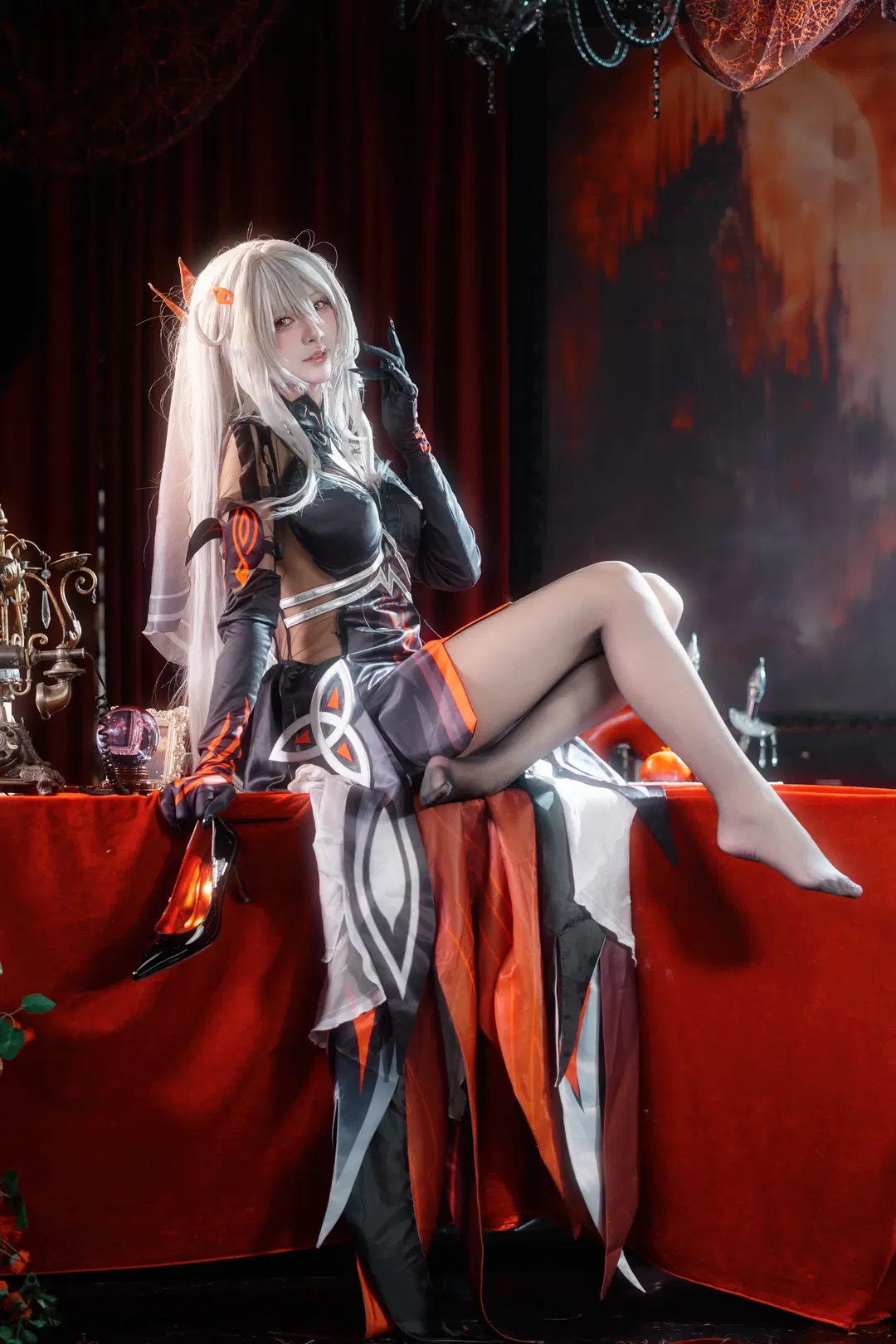 【若娜瓦cos】再现原神死之执政的暗黑美学 - 瑪萨卡卡卡 - 第2张