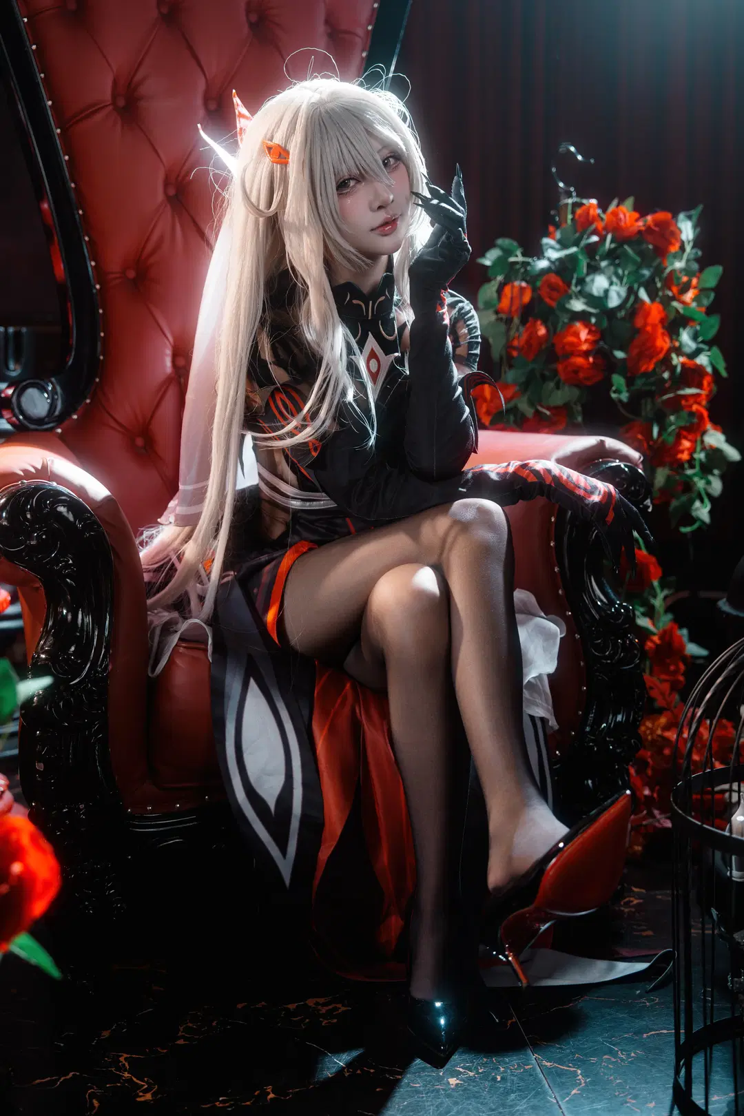 【若娜瓦cos】再现原神死之执政的暗黑美学 - 瑪萨卡卡卡 - 第3张