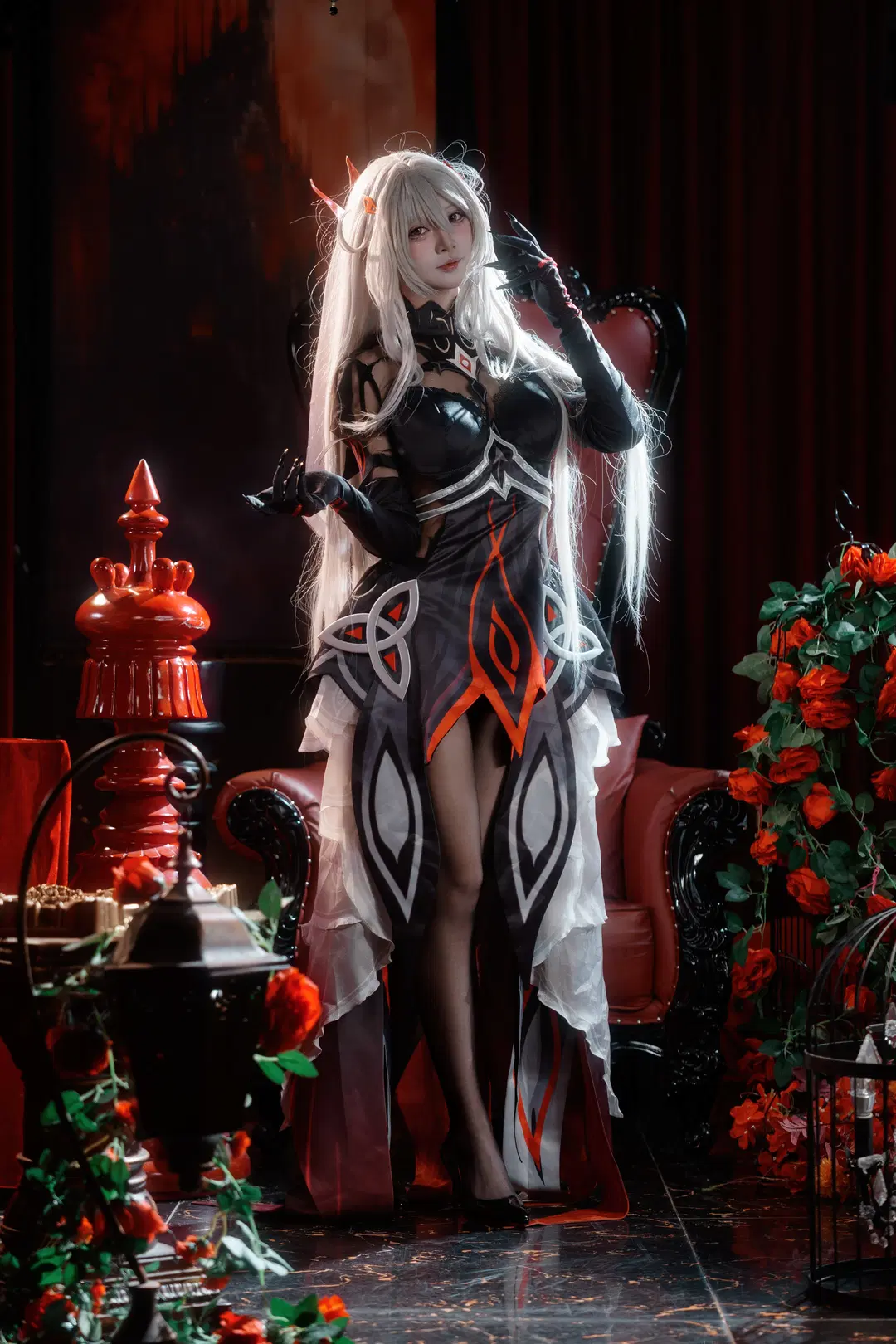 【若娜瓦cos】再现原神死之执政的暗黑美学 - 瑪萨卡卡卡 - 第4张