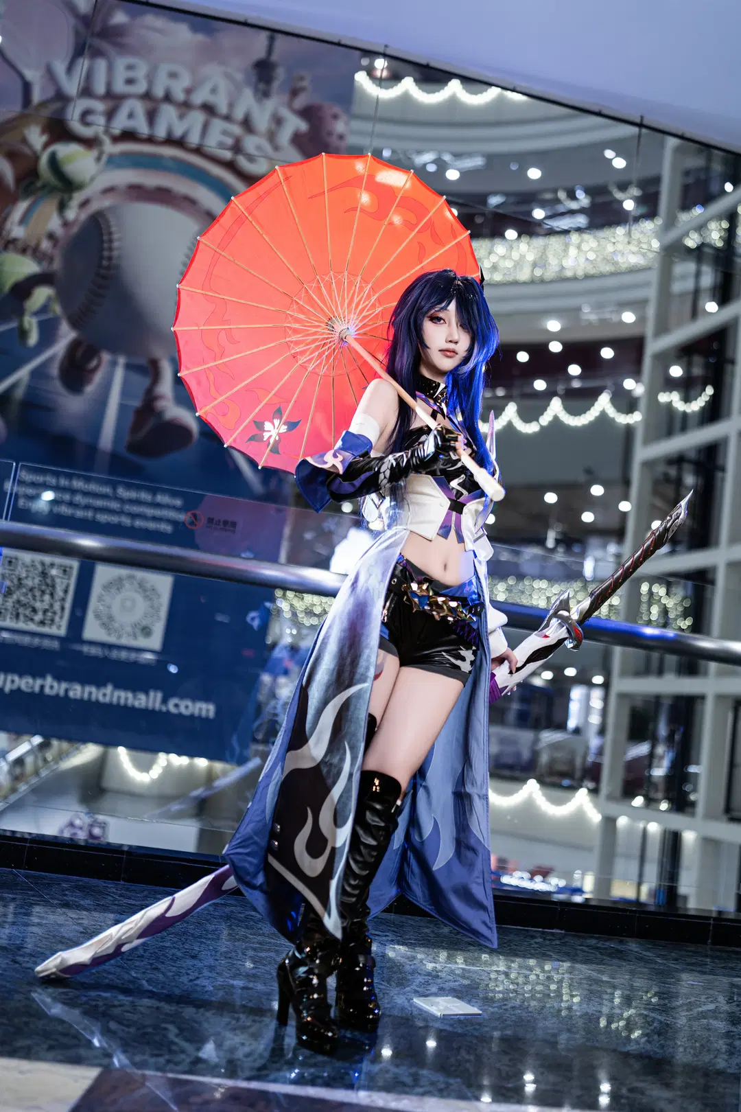 【黃泉cos】崩壞星穹鐵道，清冷刀客的無間劍意 - 森森不懂摄影 - 第2張