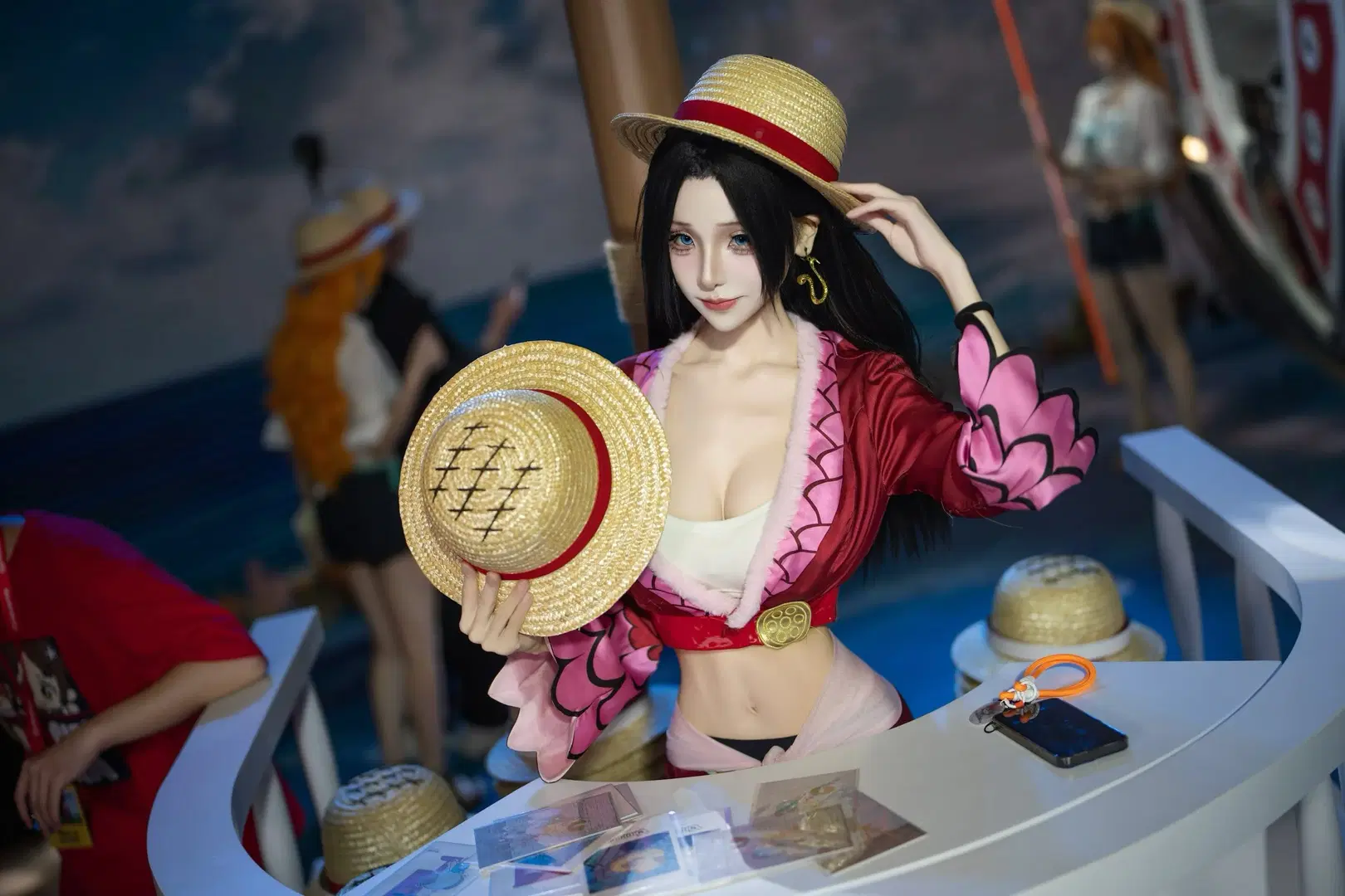 イベント写真, イベント撮影, ONE PIECE, 女帝コスプレ, ONE PIECE 熱血航路