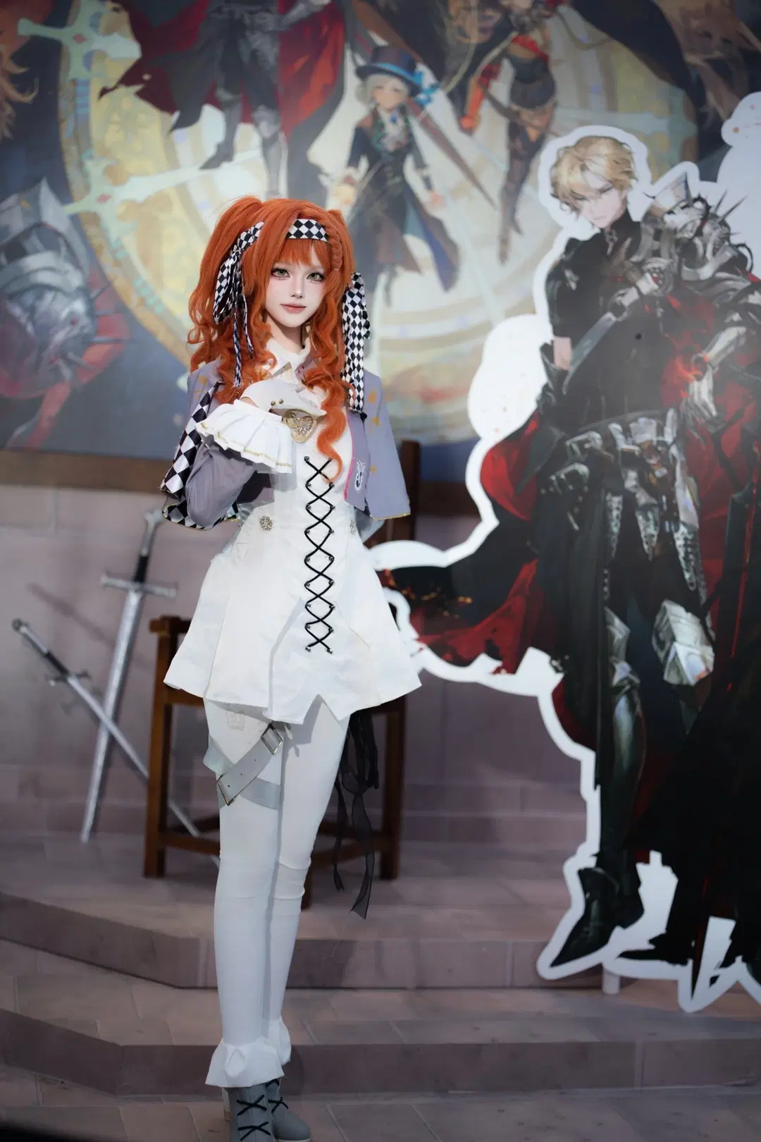 cosplay, 重返未来1999, 漫展场照, 十四行诗cos, 丝袜