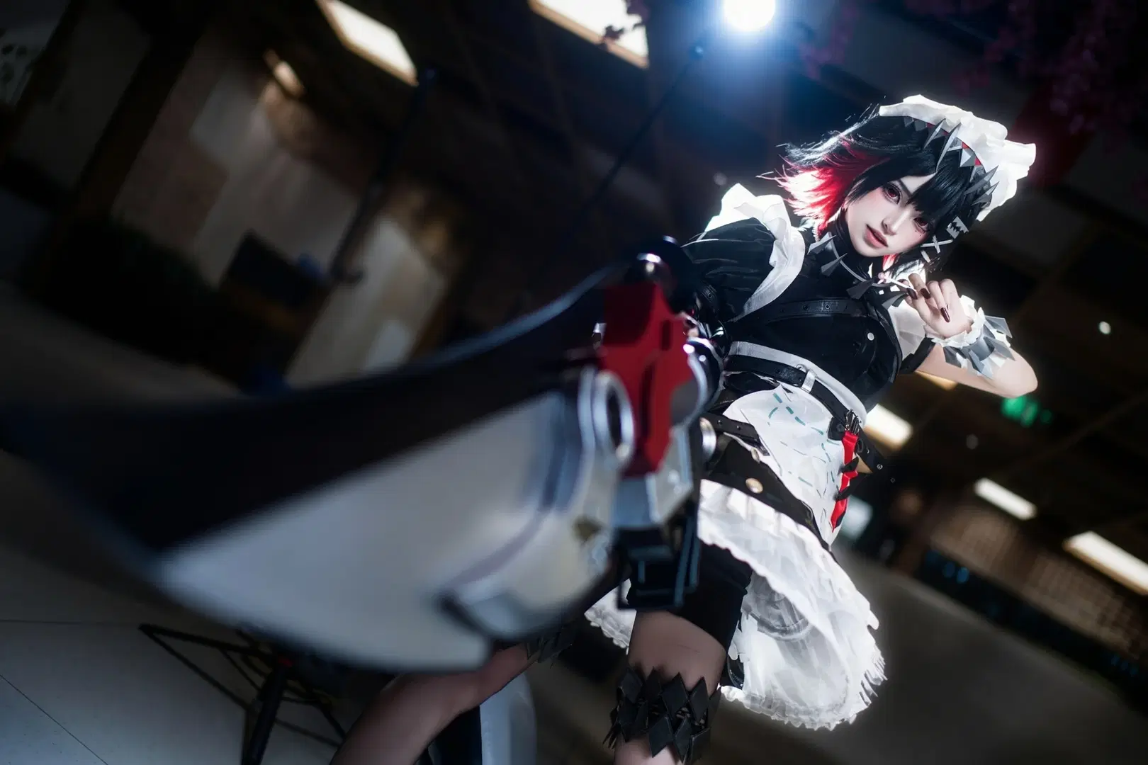 [Ellen Joe cosplay] Zenless Zone Zero's Shark Maid Strikes by 森森不懂摄影 - Image 4