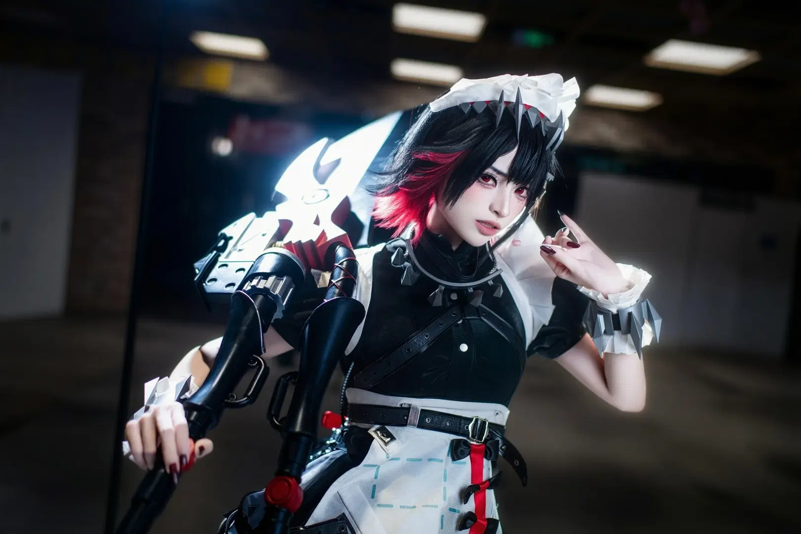 [Ellen Joe cosplay] Zenless Zone Zero's Shark Maid Strikes by 森森不懂摄影 - Image 5