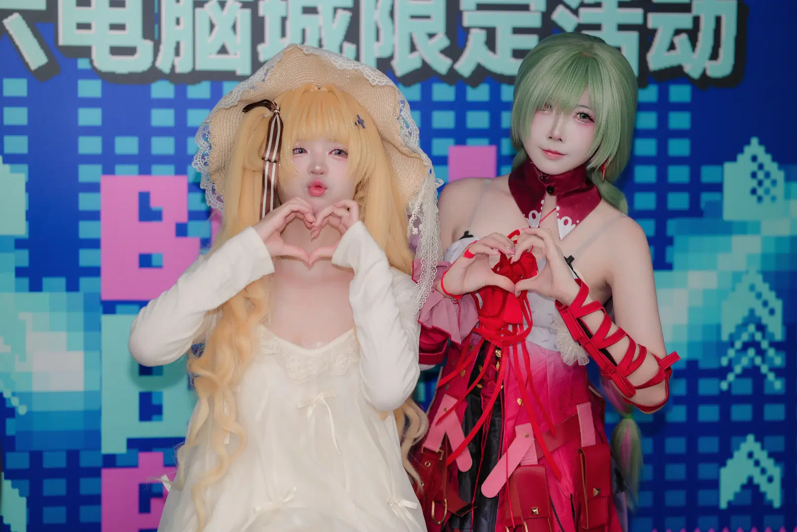 cosplay, 漫展返图, 双人cos, 线下活动, 二次元装扮